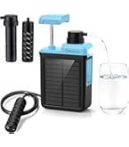 Amazon｜【業界最新&手動ボンプ付き】Greeshow 携帯浄水器 アウトドア